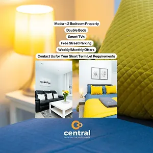Apartment Serviced Apartments: Cozy 2-bedroom With Access, Dundee
